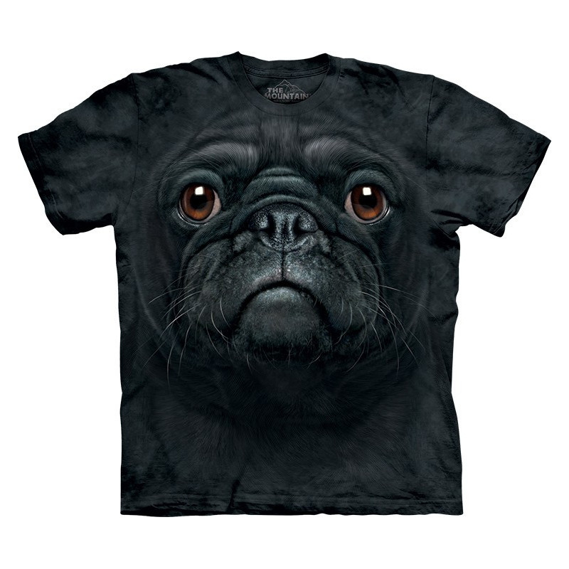 Black Pug Face