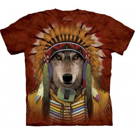 Wolf Spirit Chief T-Shirt