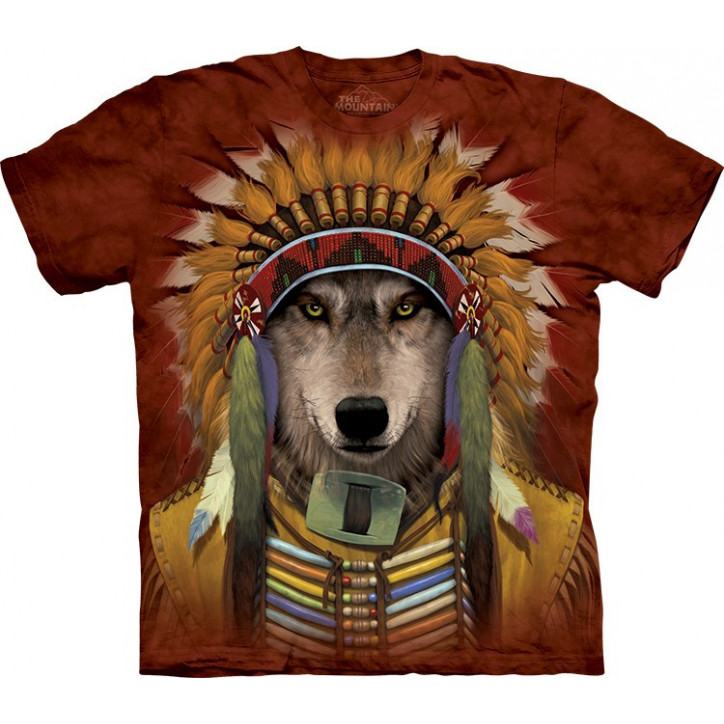 Wolf Spirit Chief T-Shirt