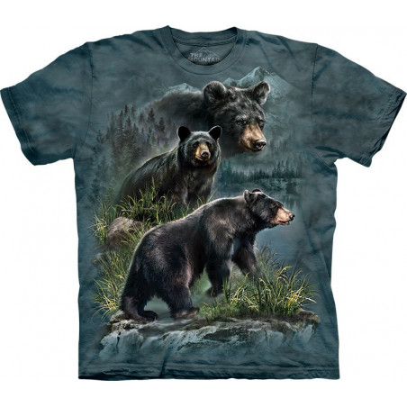 Three Black Bears T-Shirt