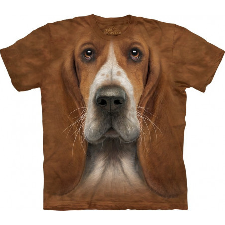 Basset Hound Head T-Shirt