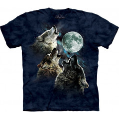 Three Wolf Moon in Blue