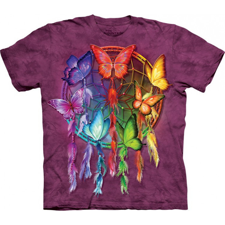 Rainbow Butterfly Dreamcatcher T-Shirt