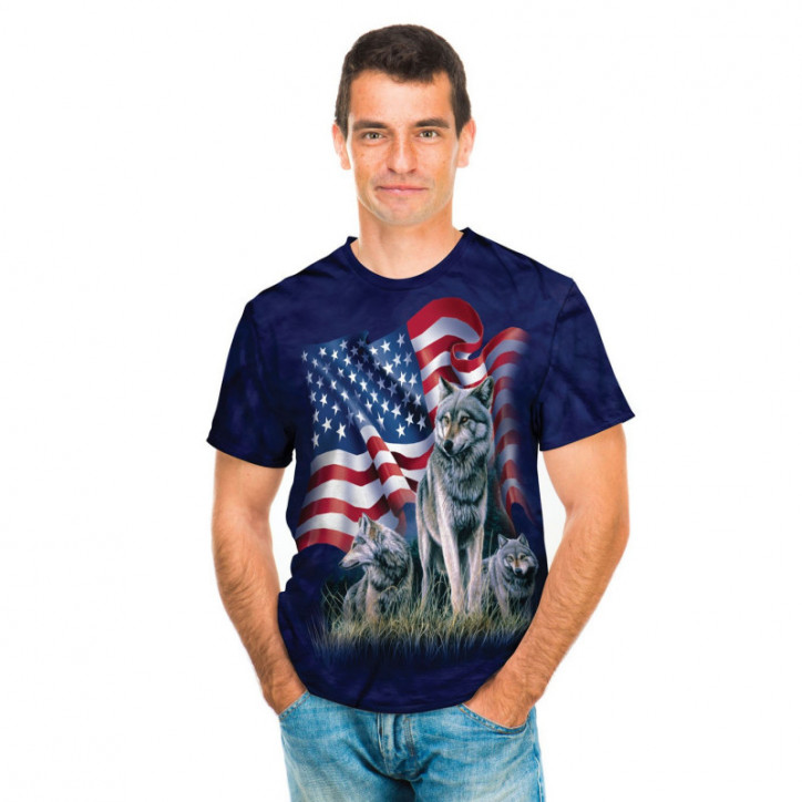 Wolf Flag T-Shirt