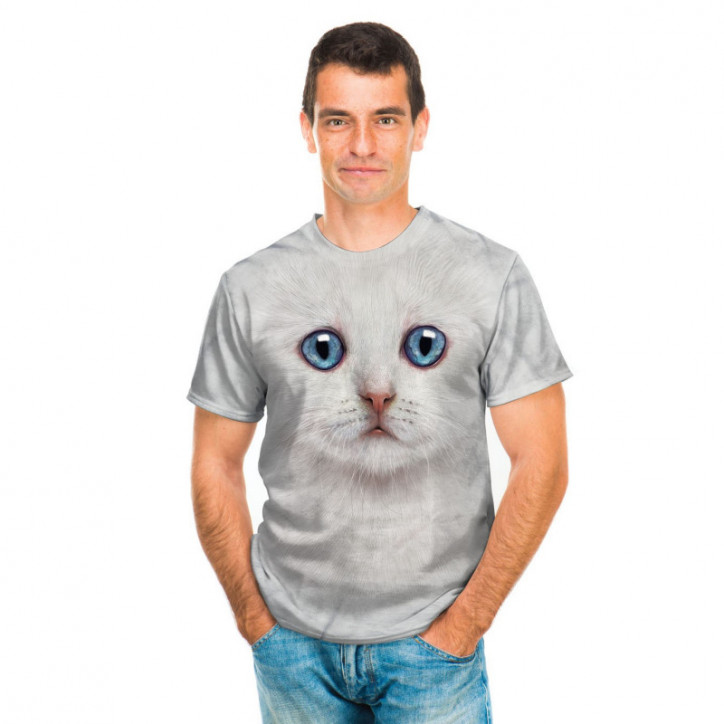 Ivory Kitten Face T-Shirt