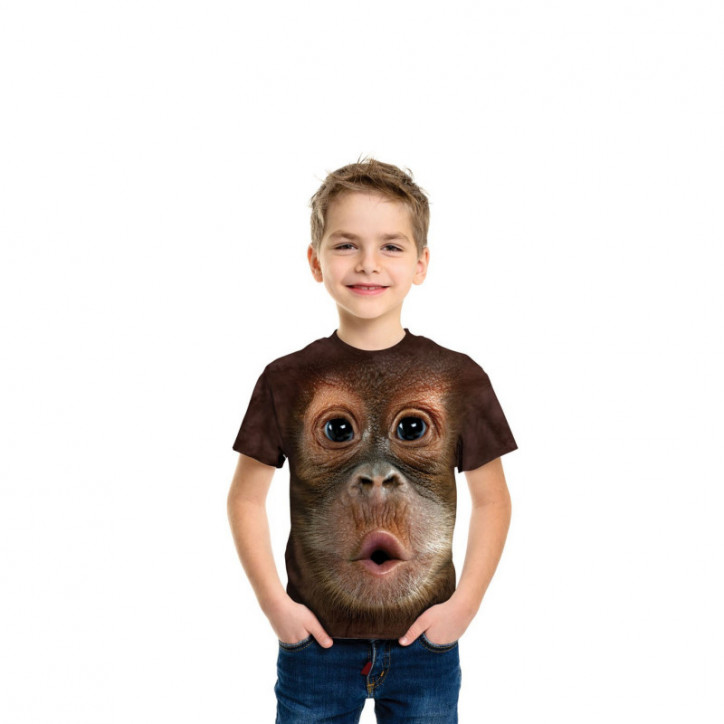 Big Face Baby Orangutan T-Shirt