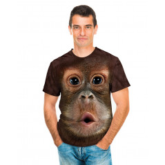 Big Face Baby Orangutan T-Shirt