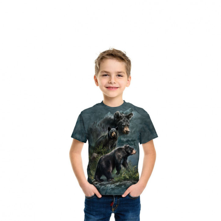 Three Black Bears T-Shirt