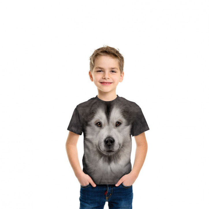 Alaskan Malamute Face T-Shirt