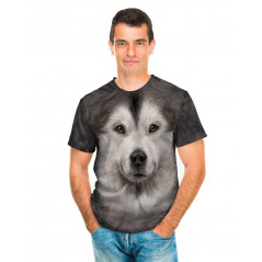 Alaskan Malamute Face T-Shirt