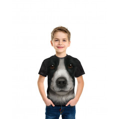 Border Collie Face T-Shirt