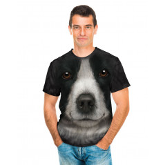 Border Collie Face T-Shirt