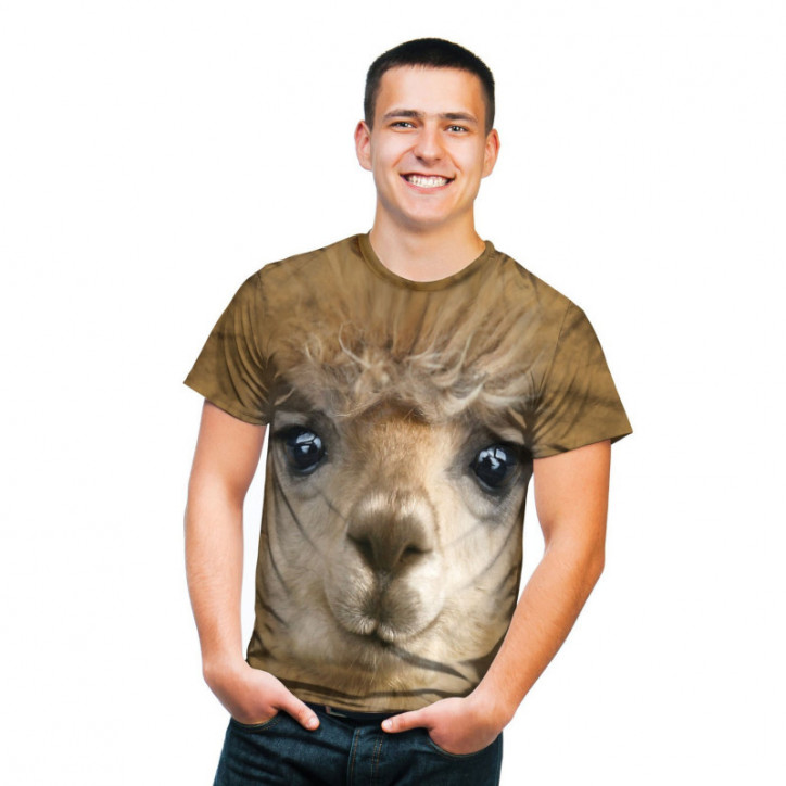 Big Face Alpaca T-Shirt