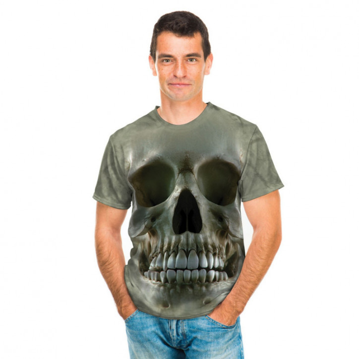 Cool Big Face Skull T-Shirt