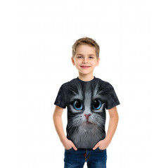 Cutie Pie Kitten Face T-Shirt 