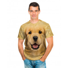 Smiling Golden Retriever Puppy T-Shirt