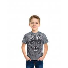 Snow Leopard Portrait  T-Shirt