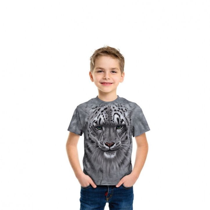 Snow Leopard Portrait T-Shirt