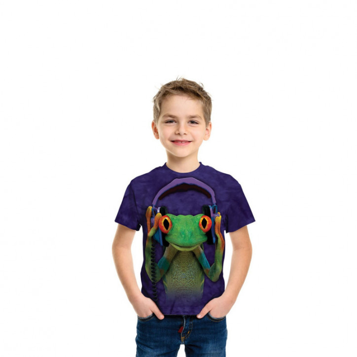 Frog DJ Peace T-Shirt