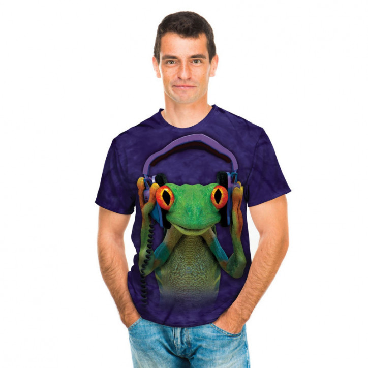 Frog DJ Peace T-Shirt