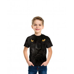 Black Panther Face T-Shirt