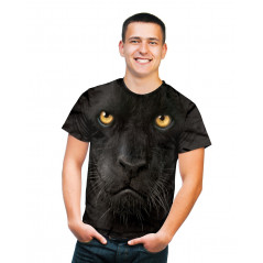 Black Panther Face T-Shirt