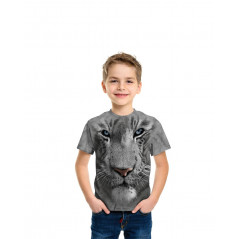 White Tiger Face T-Shirt