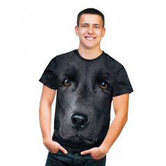 Black Lab Face T-Shirt