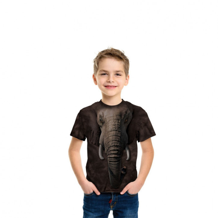 Elephant Face T-Shirt