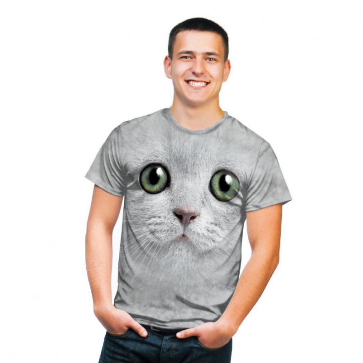 Green Eyes Face T-Shirt