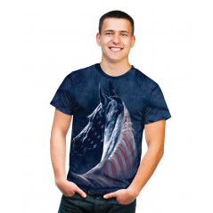 Patriotic Horse Head T-Shirt