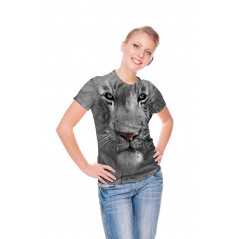 White Tiger Face T-Shirt