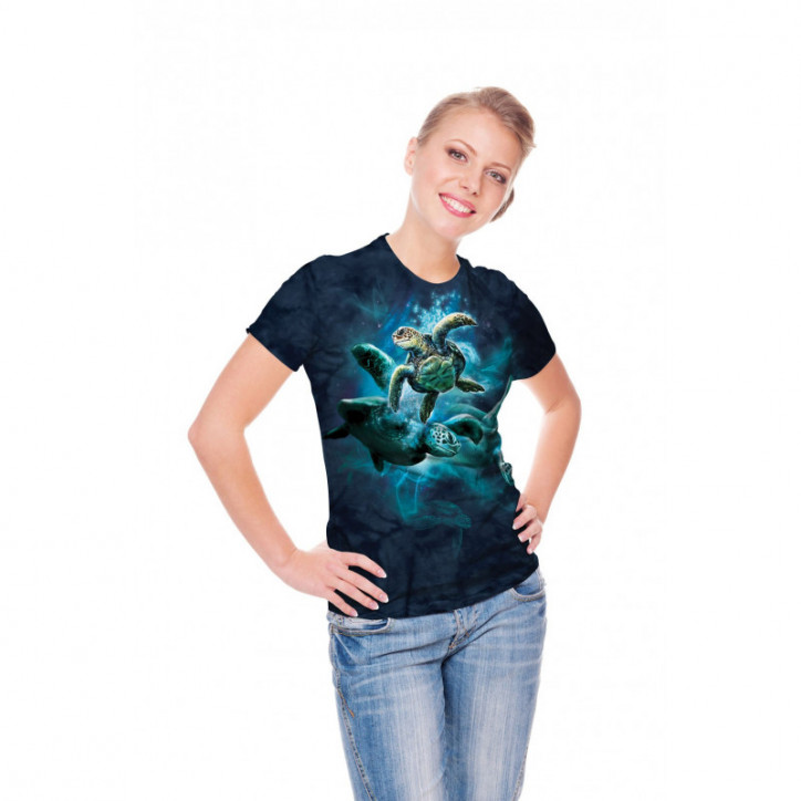 Sea Turtle Collage T-Shirt