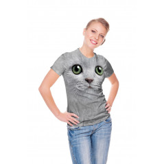 Green Eyes Face T-Shirt