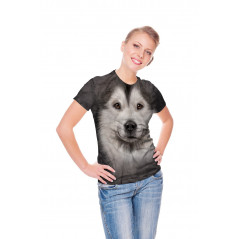 Alaskan Malamute Face T-Shirt