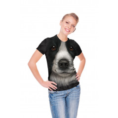 Border Collie Face T-Shirt