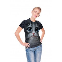 Cutie Pie Kitten Face T-Shirt 