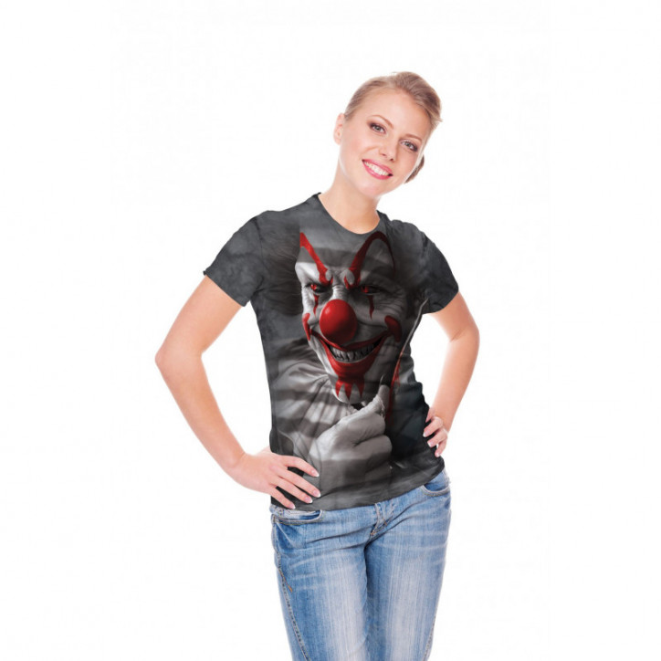 Graphic Clown Cut T-Shirt