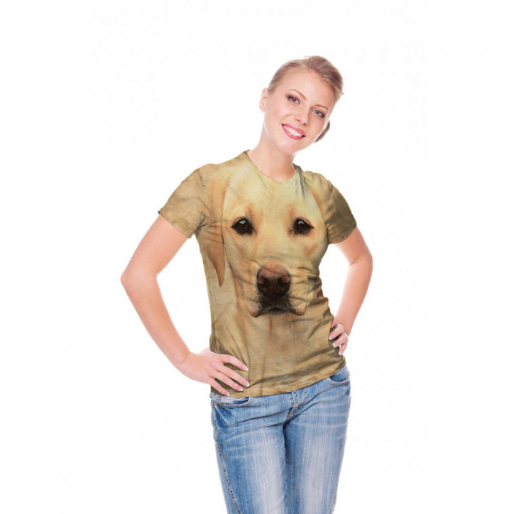 Yellow Lab Portrait T-Shirt