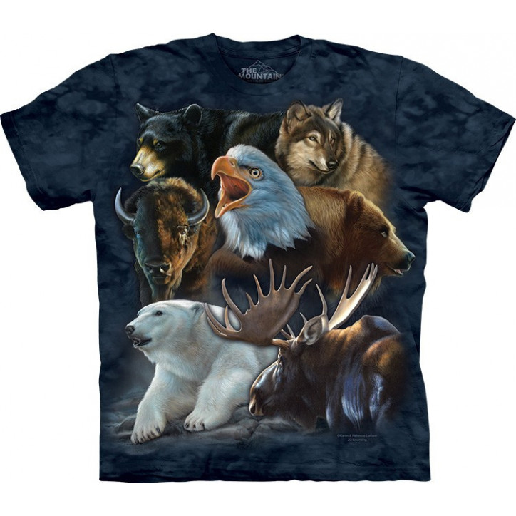 Wild Alaskan Collage T-Shirt