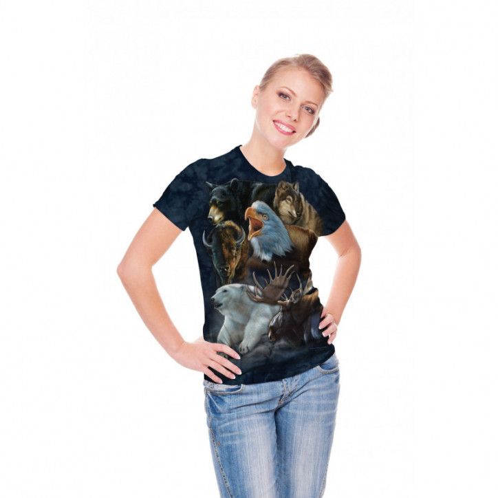 Wild Alaskan Collage T-Shirt