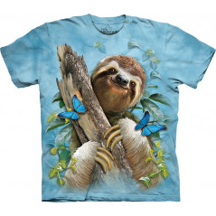 Sloth & Butterflies T-Shirt The Mountain