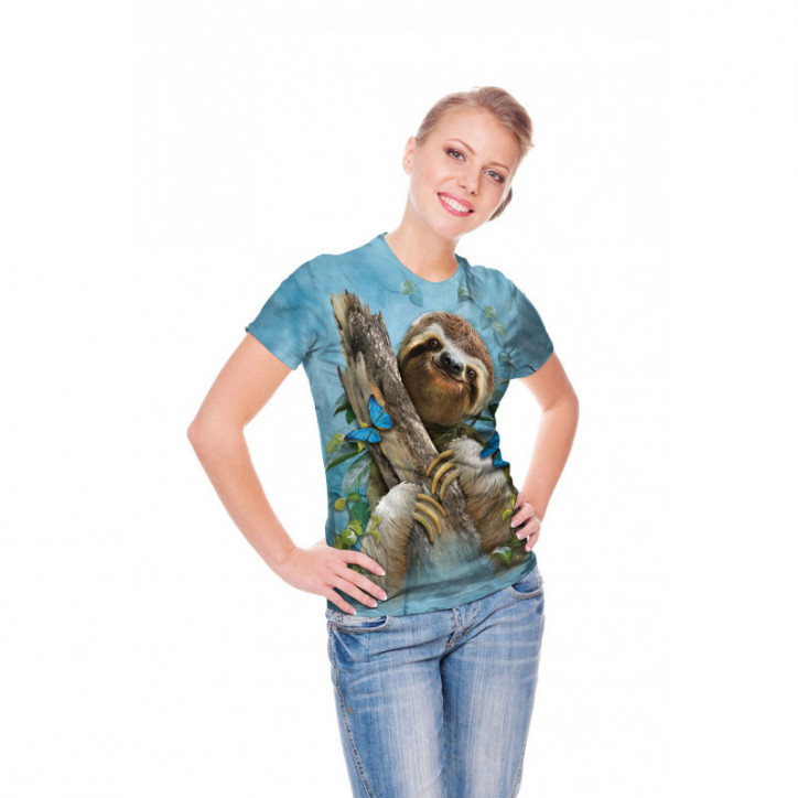 Sloth & Butterflies T-Shirt