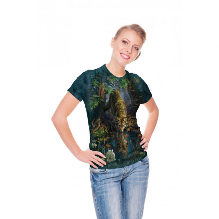 Enchanted Wolf Pool T-Shirt