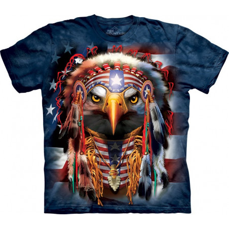 Cool Native Patriot Eagle T-Shirt