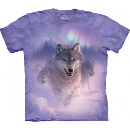 Wolf Northern Lights T-Shirt